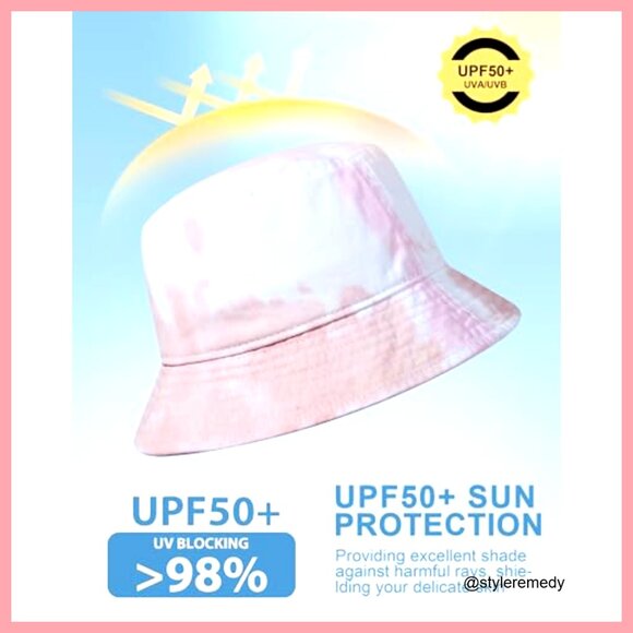 100% Cotton Bucket Hat, UPF 50 Sun Protection, Lightweight Packable main image 6